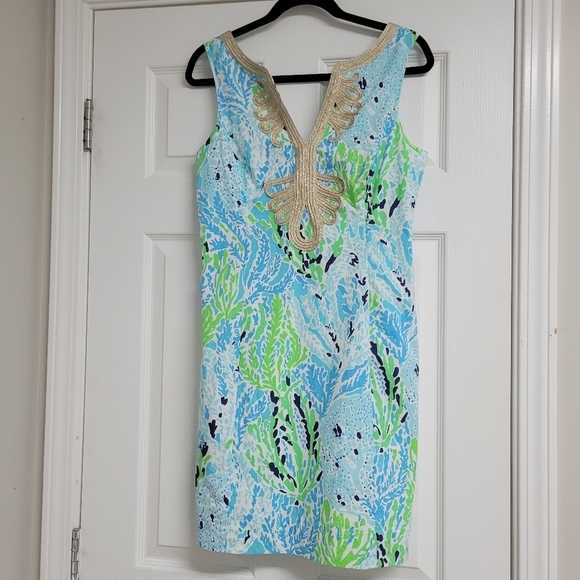 Lilly pulitzer lets Cha Cha Janice Shift Dress. - Picture 2 of 13